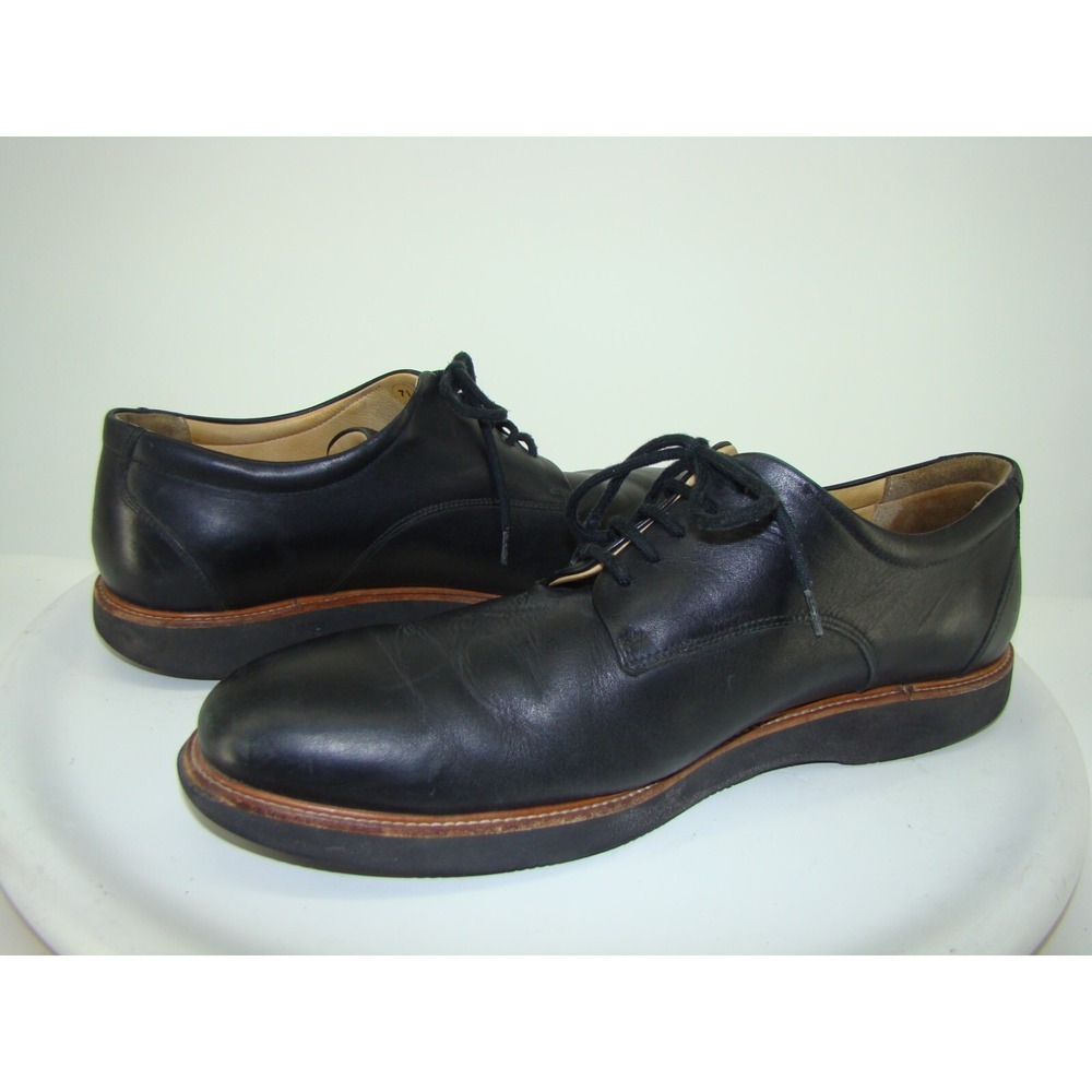 SAMUEL HUBBARD MENS BLACK LEATHER Lace Up SHOES SIZE 14   C116 - Picture 8 of 10